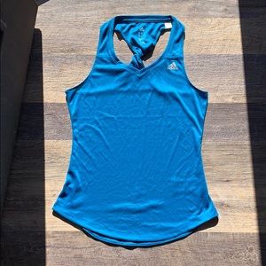 Adidas Running Tank - Teal - Size Small